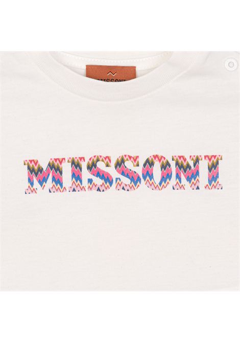 T-shirt con logo MISSONI KIDS | MX8000 Z3186101